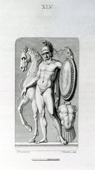 Nu masculin, XVIIIe siècle - Giovanni Battista Cipriani